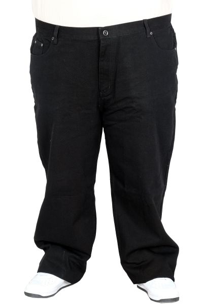 Büyük Beden Erkek Retro Gabardin Pantolon 20924 SIYAH