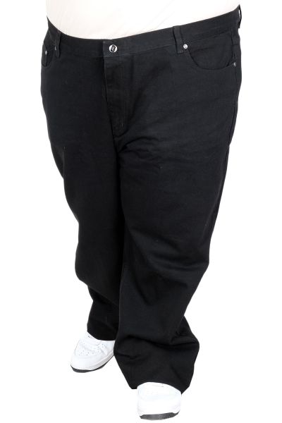 Büyük Beden Erkek Retro Gabardin Pantolon 20924 SIYAH