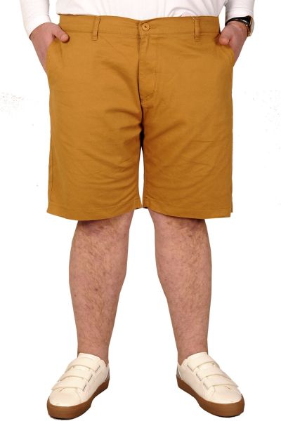 Büyük Beden Erkek Kapri Yancep Nice Classic 21402 Taba [product_color]