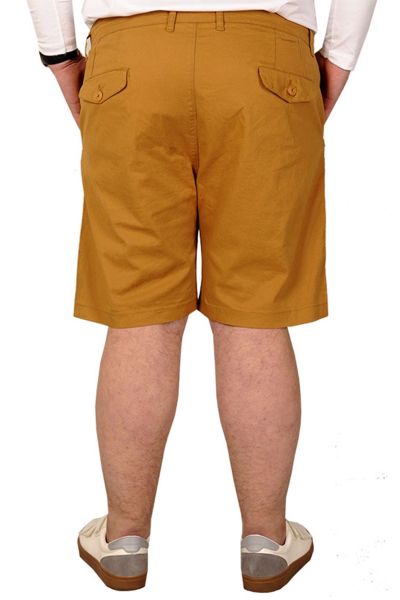 Büyük Beden Erkek Kapri Yancep Nice Classic 21402 Taba [product_color]