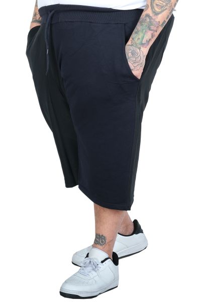 Big Size Men Side Pocket Shorts 23513 Navy