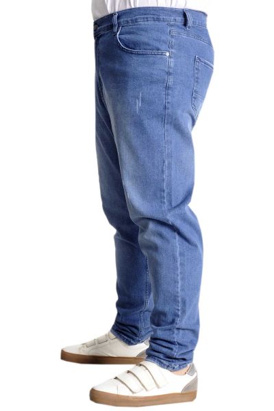 Big Size Mens denim Classic Pure Star 23907 Light Blue