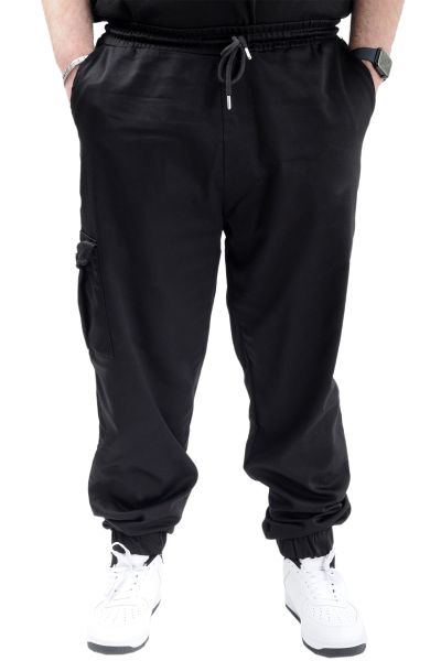 Mens Big Size Summer JOGGER BAHAR 23912 Black