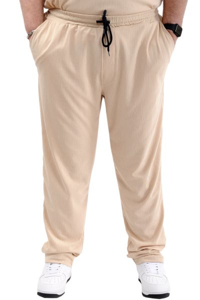 Big Size Mens Jogger Platin Jakar 24913 Beige
