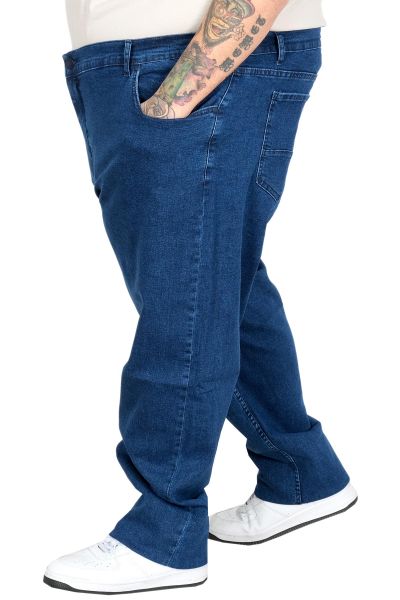 Büyük Beden Erkek Denim Gerze Blue Pantolon 25900 MAVİ