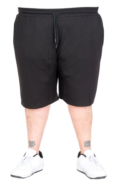 Big Size mens Short 26560 BLACK