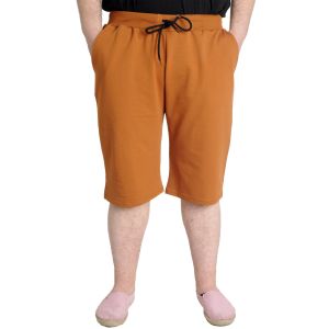 Big Size Mens Capri Straight Basic 20500 Cinnamon