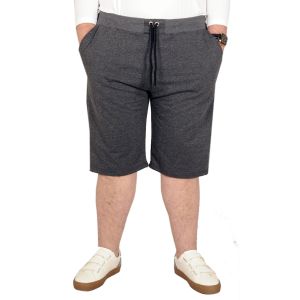 Big Size Men Capri Shorts Straight Basic 20500 Anthracite