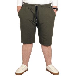 Big Size Men Capri Shorts Straight Basic 20500 Khaki