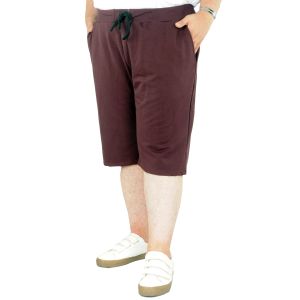 Big Size Men Capri Shorts Straight Basic 20500 Anthracite