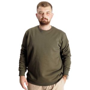 Büyük Beden Erkek Sweat Bis Yaka 20131 Haki