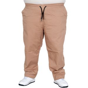 Erkek Keten Jogger Pantolon Milano 21913 CAPPUCINO