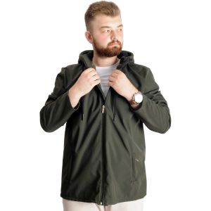Big Tall Men s Softshell Coat 21235 Khaki