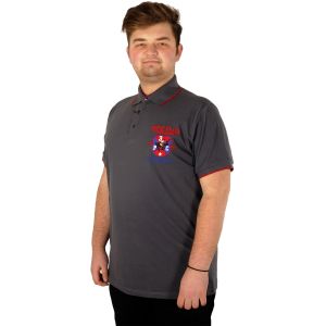 Big-Tall Men Classic Polo T-Shirt Polo Club 21331 Smoke