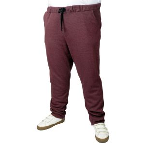 Big Size Men Sweatpants Narrow Trotters 20507 Black