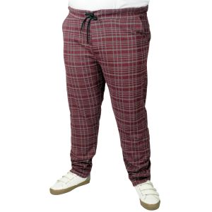 Big Size Men Sweatpants Narrow Trotters 20507 Black