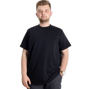 Big Size Mens T-Shirt Crew Neck INTERLOK 23162 Navy Blue