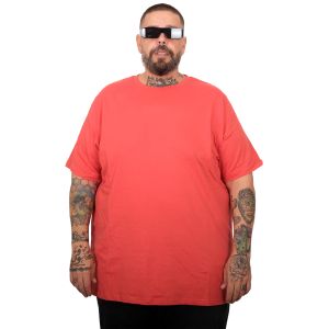 Big Size Mens T-Shirt Basic 20031 Mercan