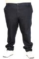 Big Size Mens Chino Denim Trouser 18880 BLUEBLACK