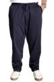 Büyük Beden Pantolon Keten Jogger Milano 21913 Lacivert [product_color]