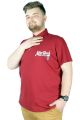 Erkek T shirt Polo New York Throwback 22302 Bordo [product_color]