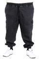 Plus Size Men Chief Denim Jogger Pants 23919 Smoke