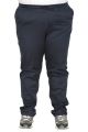 Gerçek Büyük Beden Kadın Pantolon Keten Jogger Duz Paca Mılano 21913 LACIVERT