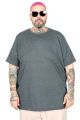 Büyük Beden Erkek T-Shirt Basic 20031 Antramelanj [product_color]