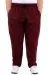 Big Size Mens Sweatpants Classic two yarn 11100 Plum