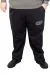 Big Size Mens Sweatpants Three yarn thick 18537 Navy Blue