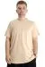 Big Size Mens Tshirt Crew Neck Basic 20031 Beige
