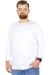 Big Tall Men s Basic T-shirt Long Sleeve 20102 White
