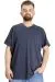 Big Size T-Shirt V Collar Elastic 20150 Smoked