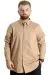 Big Size Mens Ukol Cep Lycra Poplin 20350 Brown