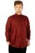 Big-Tall Men's Classic Shirt With Pocket and Lycra 20350 Burgundy