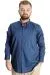 Big Size Mens Shirt with pocket Oxford 20366 Parlement