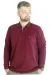 Erkek Sweatshirt  Polo Vnz Selanik 20440 Bordo BORDO