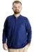 Büyük Beden Erkek Sweat Polo Selanik Basic 20441 İndigo INDIGO