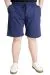 Big Size Mens Capri Yandan Cep MULINE 20501 Indigo