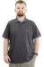 Big+Mens Tshirt Polo Classic Pike 20553 Antrasit