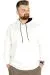 Erkek Sweatshirt Kapşonlu Pocket Basic 20562 Ekru BEJ