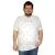 Battal Beden Erkek Tshirt Polo Yaka Flamingo 20407 Beyaz BEYAZ