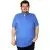 Battal Beden Erkek Tshirt Polo Yaka Nakışlı Klasik Pike 20553 Saks SAKS