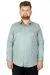 Büyük Beden Erkek Gömlek  Gabardin  20360 Su Yeşili YESIL