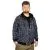 Büyük Beden Erkek Sweatshirt Kapşonlu 20579 İndigo INDIGO