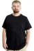 Büyük Beden Erkek T-Shirt Basic 20031 Siyah SIYAH
