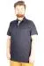 Büyük Beden T-shirt Polo Cepli Lycra Pike MD 20554 Lacivert LACIVERT