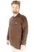 Erkek Sweat Polo Selanik Young Rich 20444 Kahverengi KAHVERENGI