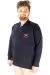 Erkek Sweat Polo Selanik Young Rich 20444 Lacivert LACIVERT