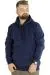 Erkek Sweatshirt Kapşonlu Pocket Basic 20562 İndigo INDIGO